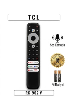 Tcl Kumanda Ses Komutlu 902 V Pil Tcl Kumanda Ses Komutlu 902 V Pil