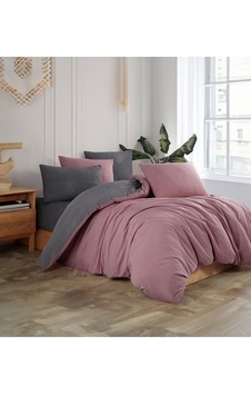 Veramoni Soft Dreams Soft Dreams Çift Kişilik Pamuklu Desenli Nevresim Takımı - Antrasit-mürdüm Veramoni Soft Dreams Soft Dreams Çift Kişilik Pamuklu Desenli Nevresim Takımı - Antrasit-mürdüm