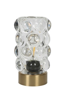 Vitale Bologna Şeffaf Led Fener 9 9 15 Cm Ak.kı0031
