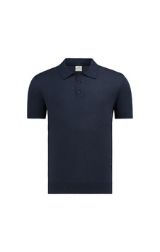 Anthony Jackson Premium Erkek Triko Polo Yaka T-shirt Giovanni Lacivert
