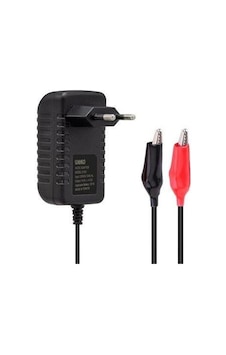 Weko 14.4 Volt 1amper Krokodil Uçlu Ledli Yerli Üretim Akü Şarj Cihazı