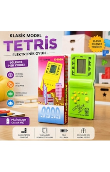 Tetris - 9999 Oyun - Nostaljik Oyun Konsolu 2 Tetris - 9999 Oyun - Nostaljik Oyun Konsolu 2