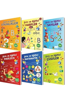 Okul Öncesi Etkinlikler Dizisi (6 Kitap) - Ahmet Altay - Parıltı Okul Öncesi Etkinlikler Dizisi (6 Kitap) - Ahmet Altay - Parıltı