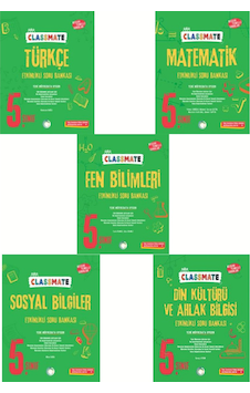 2025 5.sınıf Okyanus Classmate Türkç-matematik-fen-sosyal-din Soru Bankası 5'li Set 2025 5.sınıf Okyanus Classmate Türkç-matematik-fen-sosyal-din Soru Bankası 5'li Set