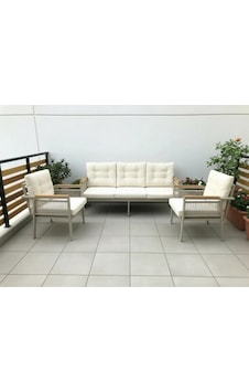 Opal 3+1+1 Krem Metal Gövde Balkon-bahçe-kafe,çay Seti,koltuk Takımı,oturma Grubu,ofis Koltuğu Çok Renkli Opal 3+1+1 Krem Metal Gövde Balkon-bahçe-kafe,çay Seti,koltuk Takımı,oturma Grubu,ofis Koltuğu Çok Renkli