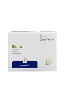 Dr. Ümit Aktaş Biotin Takviyesi 30 Kapsül Dr. Ümit Aktaş Biotin Takviyesi 30 Kapsül