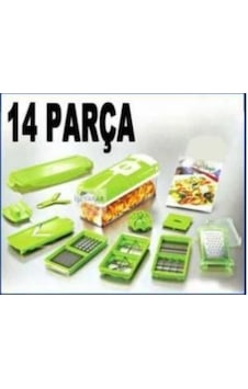 Genius Nicer Dicer Tam Set 14 Parça Nicer Dicer Plus Profesyonel Diğer Genius Nicer Dicer Tam Set 14 Parça Nicer Dicer Plus Profesyonel Diğer