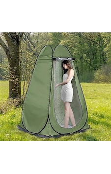 Kamp Alanı Duş Giyinme Wc Çadırı Fotoğrafcı Prova Kabini 190x120x120 Tdrtr Açık Mavi