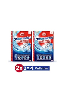 K2R Çamaşır Makinesi Temizleyicisi 2'li Set (4 Kullanımlık)