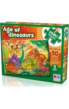 Ks Puzzle Age Of Dinosaurs Jumbo Puzzle Ks Puzzle Age Of Dinosaurs Jumbo Puzzle