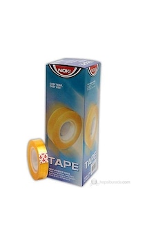 Noki Ince Şeffaf Bant 12Mmx33M 12'Li Kutu Noki Ince Şeffaf Bant 12Mmx33M 12'Li Kutu