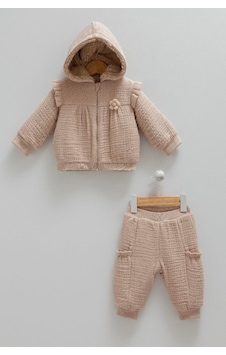 Caramell Cotton Jasmi 2'li Takım 68-74 Cm 6-9 Ay Kahve Crml.khv.tkk1142-6874 Kahve