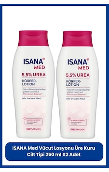 Vücut Losyonu Üre Içerikli Çok Kuru Cilt Tipi 250 Ml 2'li Vücut Losyonu Üre Içerikli Çok Kuru Cilt Tipi 250 Ml 2'li