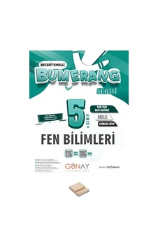 5. Sınıf Bumerang Etkinlikli Fen Bilimleri+ Telefon Standı