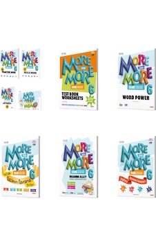 More And More Tüm Dersler 6. Sınıf Set Kurmay Yayınları More And More Tüm Dersler 6. Sınıf Set Kurmay Yayınları