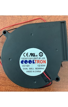 Cooltron Dc12v Blower 97x94x33 Mm Fbd9733b12w7812r Cooltron Dc12v Blower 97x94x33 Mm Fbd9733b12w7812r