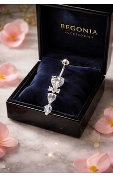 316l Cerrahi Çelik Göbek Piercing Zirkon Taşlı Sallantılı Kadın Piercing Paslanmaz Kararmaz Figürlü Fashion Özel Tasarım Göbek Piercing Modeli - 22 Gümüş 316l Cerrahi Çelik Göbek Piercing Zirkon Taşlı Sallantılı Kadın Piercing Paslanmaz Kararmaz Figürlü Fashion Özel Tasarım Göbek Piercing Modeli - 22 Gümüş