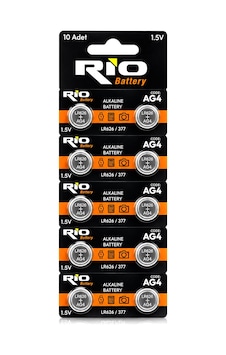 Ag4 Lr-626/377 Düğme Pil Alkalin 1.5v 10lu Kart Ag4 Lr-626/377 Düğme Pil Alkalin 1.5v 10lu Kart