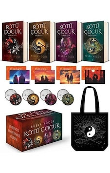 Kötü Çocuk Serisi Seti - 4 Kitap Takım - Kutulu - Büşra Küçük - Dokuz Yayınları Kötü Çocuk Serisi Seti - 4 Kitap Takım - Kutulu - Büşra Küçük - Dokuz Yayınları