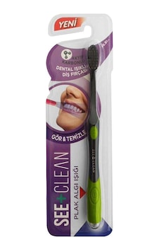 See+ Clean Dental Işıklı Diş Fırçası Yeşil See+ Clean Dental Işıklı Diş Fırçası Yeşil
