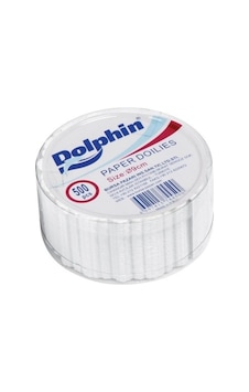 Dolphin Dantel Görünümlü Kağıt Bardak Altlığı - Çay Bardağı Kağıt Beyaz Dolphin Dantel Görünümlü Kağıt Bardak Altlığı - Çay Bardağı Kağıt Beyaz