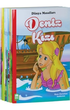 Dünya Masallar Seti 1.ve 2. Sınıflar İçin Eğik El Yazılı - 10 Kitap Takım Büyük Boy- Ema Çocuk Dünya Masallar Seti 1.ve 2. Sınıflar İçin Eğik El Yazılı - 10 Kitap Takım Büyük Boy- Ema Çocuk