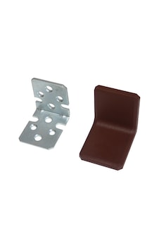 Plastik Kapaklı Metal Gönye Kahve 35x40x40 4 Adet Pk001ay00481 Renkli Plastik Kapaklı Metal Gönye Kahve 35x40x40 4 Adet Pk001ay00481 Renkli