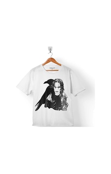 Brandon Lee The Crow Face Ölümsüz Aşk 3 Çocuk Tişört 001 Brandon Lee The Crow Face Ölümsüz Aşk 3 Çocuk Tişört 001