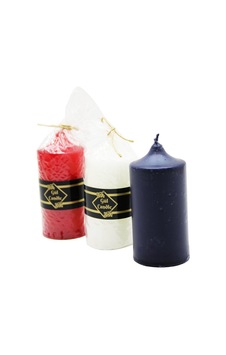 Gül Candle 5x10 Orta Renkli Takoz Mum- 40'li Paket Gül Candle 5x10 Orta Renkli Takoz Mum- 40'li Paket