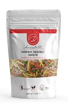 Karışık Sebzeli Erişte 200 G Bebek Makarna +8 Ay 95048682 Karışık Sebzeli Erişte 200 G Bebek Makarna +8 Ay 95048682