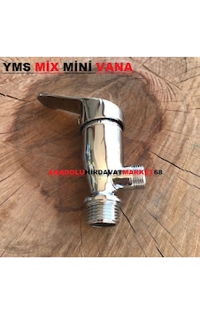 Yms Lüx Mix Pirinç Klozet Ara Musluk Taharet Musluğu Aç Kapa Krom Yms Lüx Mix Pirinç Klozet Ara Musluk Taharet Musluğu Aç Kapa Krom
