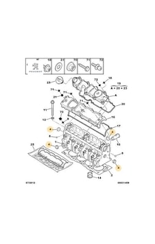 Yatak Tapası Peugeot 0233.10 Yatak Tapası Peugeot 0233.10