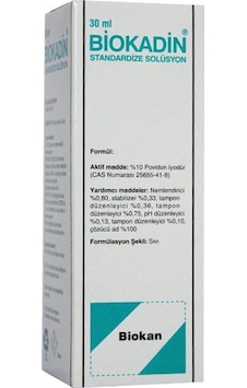 Biokadin Standardize Solüsyon 30 ML
