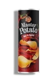 Master Potato Hot & Spicy 160 Gr 14 Adet-43 Master Potato Hot & Spicy 160 Gr 14 Adet-43