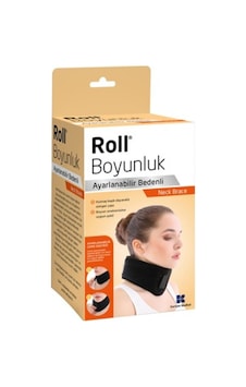 Roll Boyunluk Ayarlanabilir Bedenli Boyun Korsesi Roll Boyunluk Ayarlanabilir Bedenli Boyun Korsesi