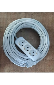 3x2,5 Mm Ttr Cca Seyyar Uzatma Kablosu 30 Mt 30 M