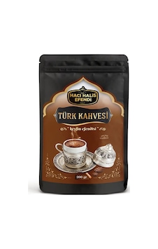 Hacı Halis Efendi Protokol Türk Kahvesi 200 Gr Az Kavrulmuş Yumuşak İçim Sarı Köpüklü Türk Kahvesi Öğütülmüş Hacı Halis Efendi Protokol Türk Kahvesi 200 Gr Az Kavrulmuş Yumuşak İçim Sarı Köpüklü Türk Kahvesi Öğütülmüş