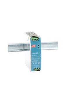 Meanwell EDR-120-24 24VDC 120W 5 Amper Ray Tipi Güç Kaynağı Meanwell EDR-120-24 24VDC 120W 5 Amper Ray Tipi Güç Kaynağı