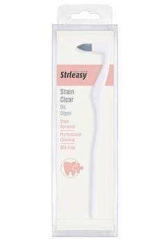 Strleasy Diş Silgisi Stain Clear Bpa-Free Yumuşak Beyaz Strleasy Diş Silgisi Stain Clear Bpa-Free Yumuşak Beyaz