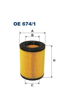FILTRON OE674/1 Filtre Yag-(Hyundai: Accent 03-06 Admire/Getz 02-06 1.5 Crdi 3Cyl ) Kagit 2632027100 OE6741 (WA147357)