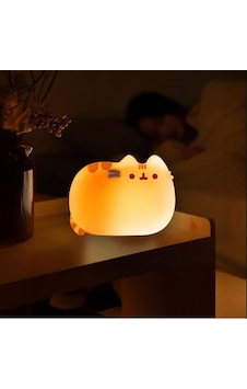 Dekoratif Led Pusheen Kedi Pl-98 Gece Lambası Beyaz