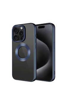 Apple Uyumlu iPhone 15 Pro Max Kılıf Tek Kamera Çerçeveli Logo Gösteren Omega Kılıf Apple Uyumlu iPhone 15 Pro Max Kılıf Tek Kamera Çerçeveli Logo Gösteren Omega Kılıf