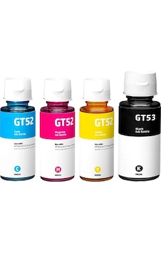 Büromatik Gt52/gt53 Uyumlu 4 Renk Set Mürekkep