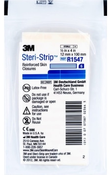 Steri-Strip Yara Dikiş Bandı 12Mm X 100Mm Siyah 10'Lu 3 Paket