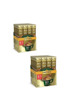 Jacobs 3'ü 1 Arada Gold Yumuşak Lezzet Kahve 2'li 40 x 18 G