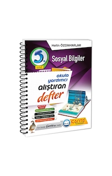 Çanta Yayınları 5. Sınıf Sosyal Bilgiler Alıştıran Defter Yni