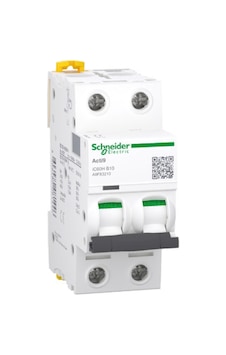 Schneider A9F83210 2-faz B-10A/10KA IC60N Otomatik Sigorta Schneider A9F83210 2-faz B-10A/10KA IC60N Otomatik Sigorta