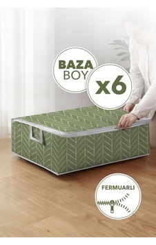6 Adet Kaz Ayağı Desenli Hurc Büyük Boy Yeşil 6 Adet Kaz Ayağı Desenli Hurc Büyük Boy Yeşil