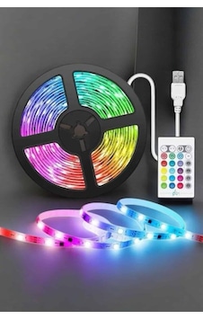 5m Rgb Işıklı Her Ortama Uygun Led Işık - Karbul6486-5165 Renkli Renkli 5m Rgb Işıklı Her Ortama Uygun Led Işık - Karbul6486-5165 Renkli Renkli