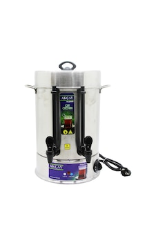 Akçay ZHT1957 40 Bardak Semaver Elektrikli Çay Otomatı Inox Akçay ZHT1957 40 Bardak Semaver Elektrikli Çay Otomatı Inox